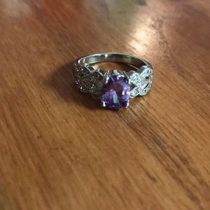 Purple costume Ring